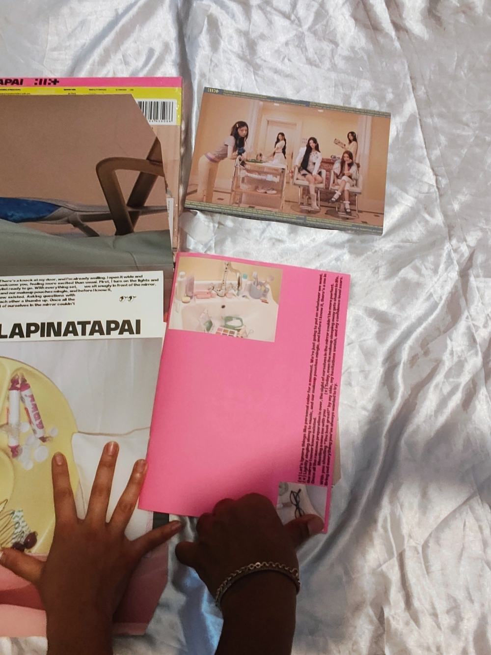 Mamhilapinatapai Retro Pink and Yellow Vinyl Record Album. The Ones Open Are My. - Picture 8 of 11